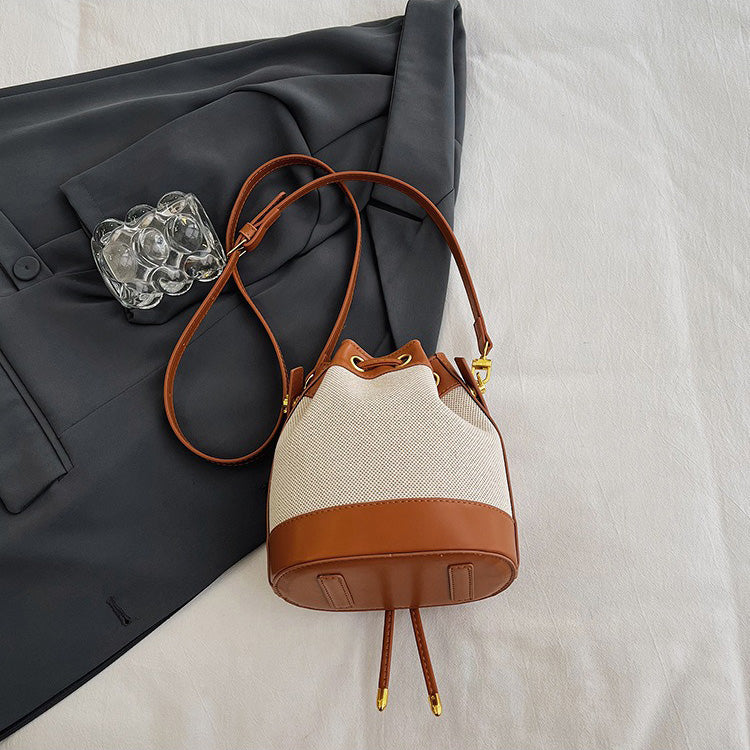 Chloe Canvas Bucket Bag
