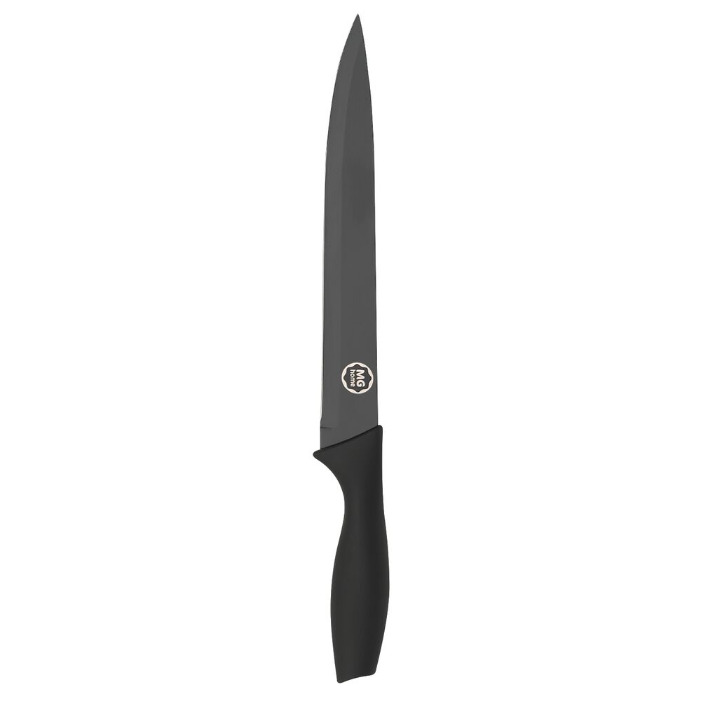 MG HOME Nóż do krojenia mięsa 8” MG Home Black, stal nierdzewna, czarny