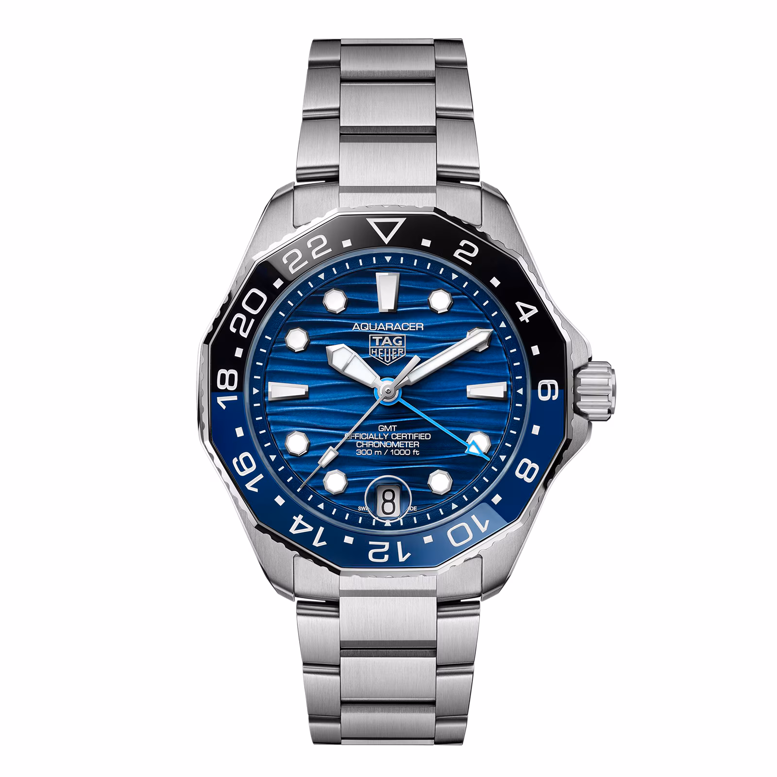 [2026 Mirror Grade]TAG Heuer Aquaracer Professional 300 GMT 42mm Mens Watch Blue WBP5114.BA0013