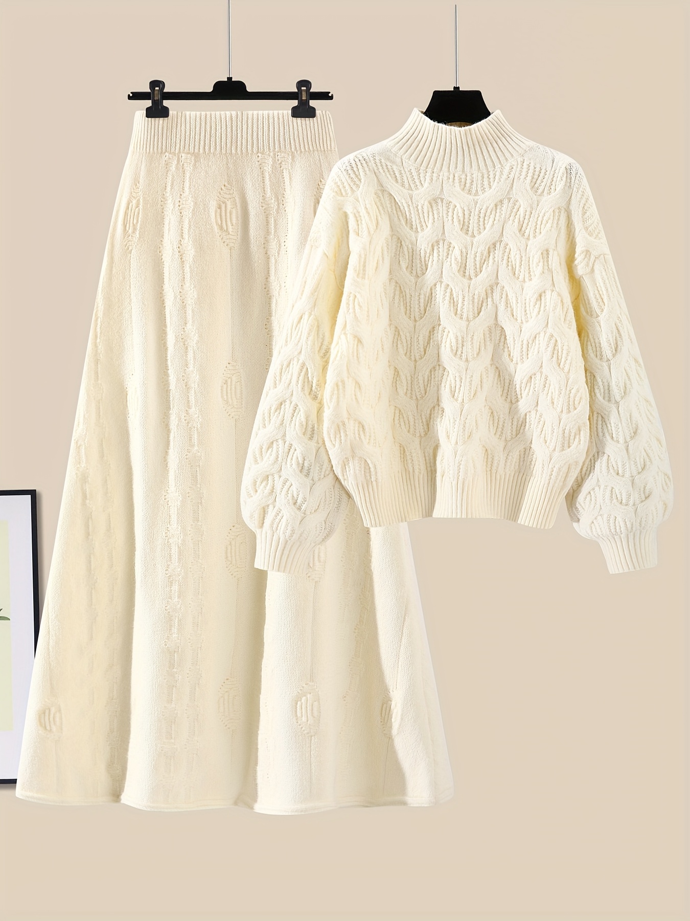 Women’s Warm Knitwear for Autumn And Winter Casual Cable-Knit Pullover Sweater