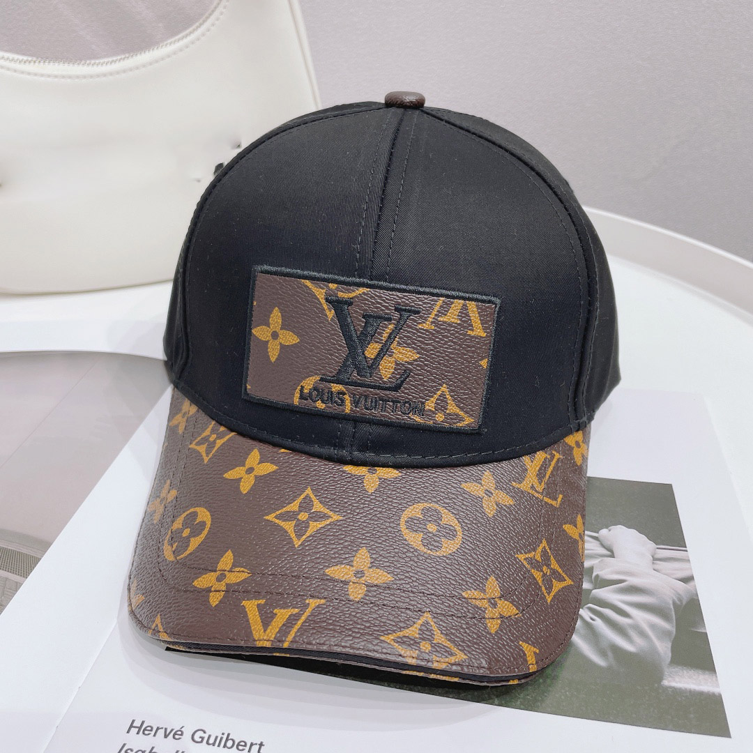 New Stitching Presbyopia Fisherman Cap - Black
