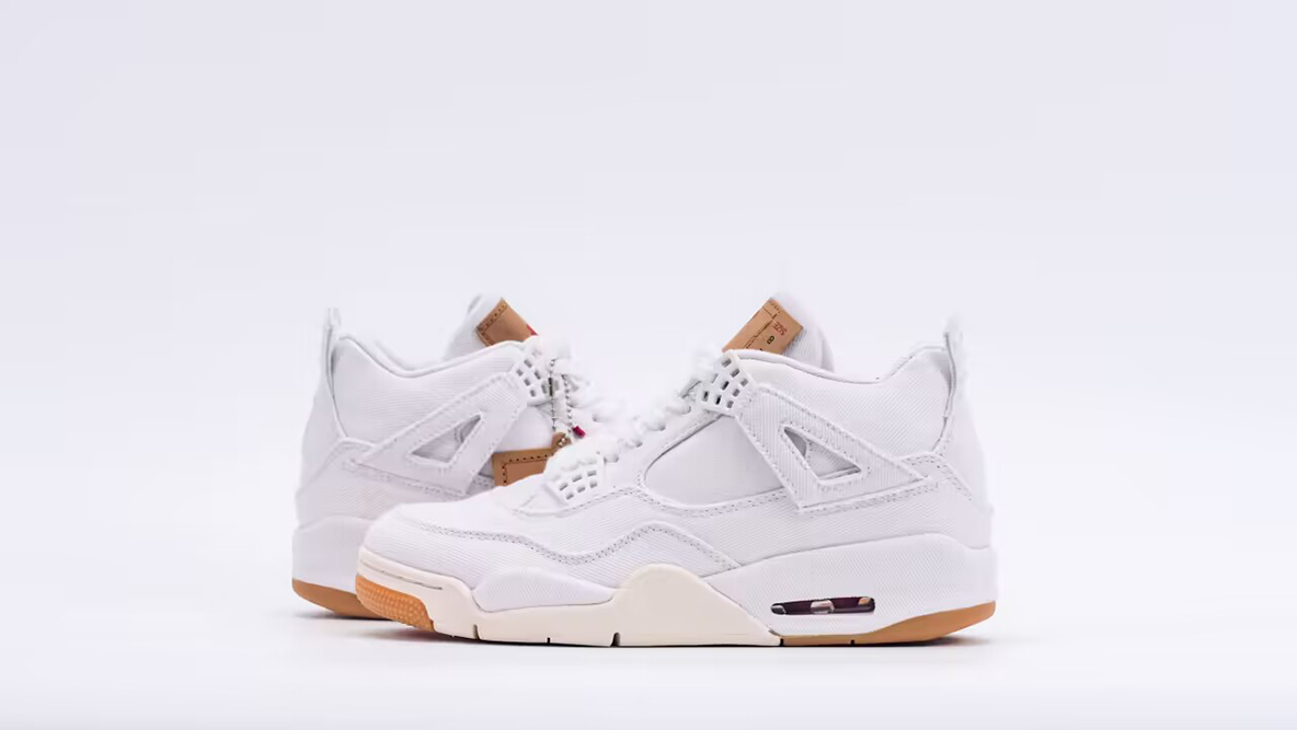 The Jordan 4 Retro 'White Denim' 2018