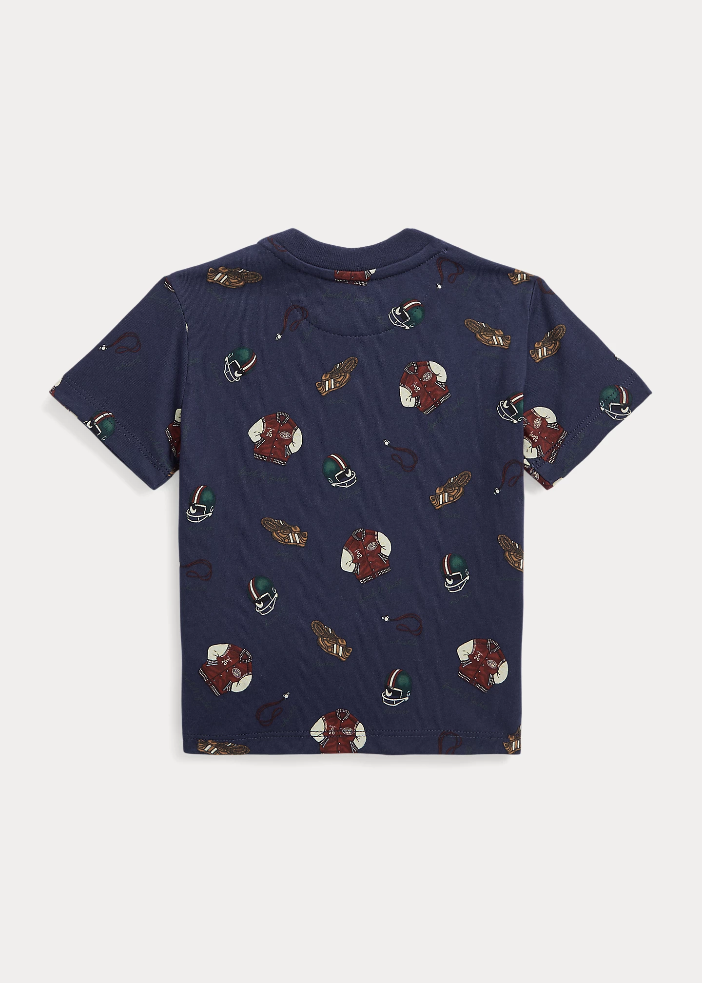 Varsity Inspired–Print Cotton Tee