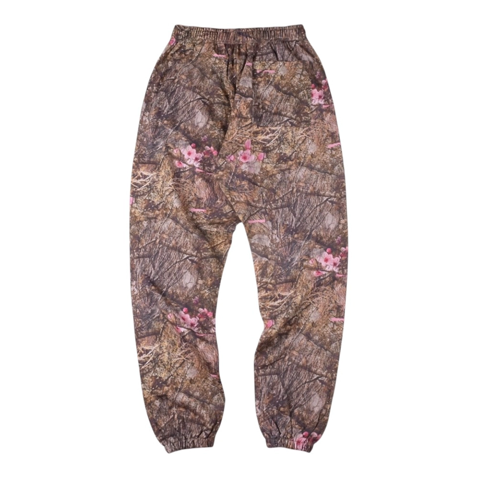 Sp5der Pink Camo Woodland Sweatpants