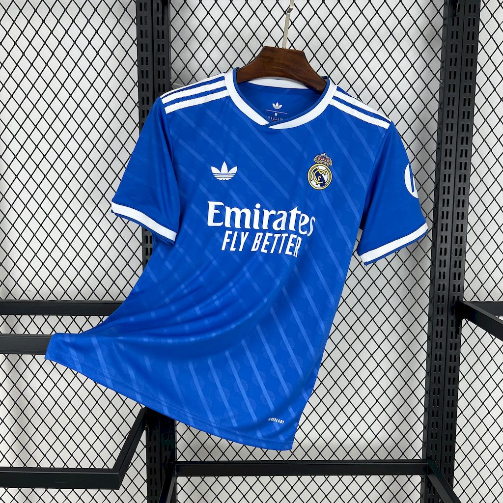 Real Madrid Soccer Jersey Third Away Custom Shirt 2025/26