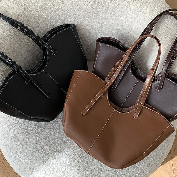 June Vegan Leather Tote