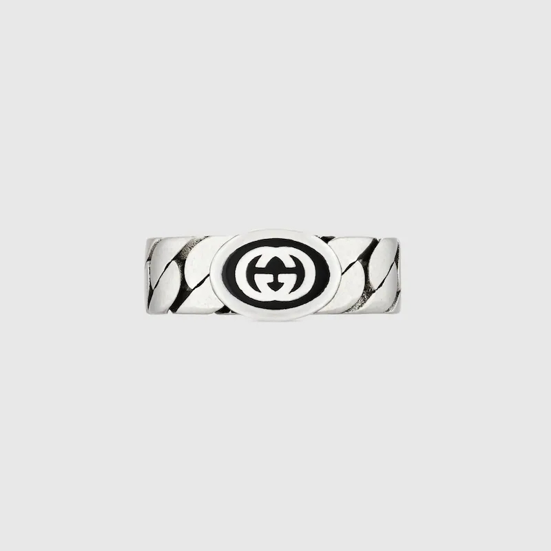 WIDE INTERLOCKING RING