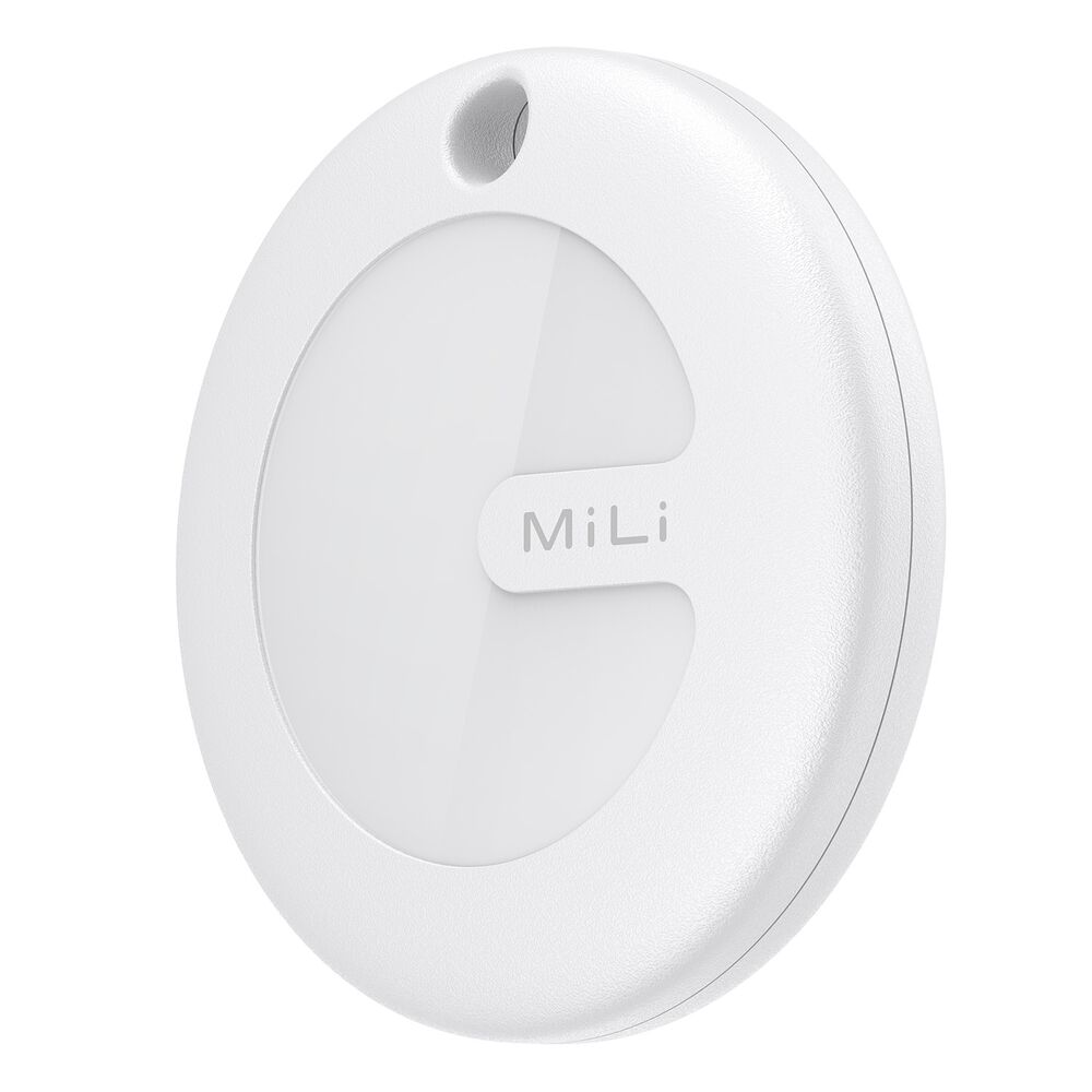 MILILokalizator kluczy i bagażu iOS MiLi MiTag, z białym etui