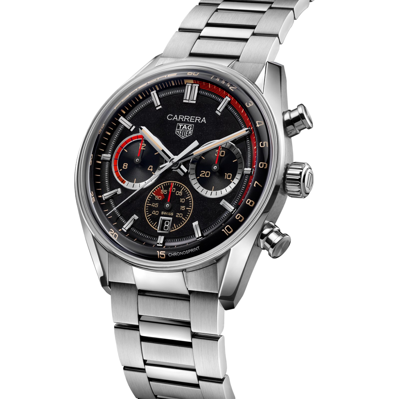 [2026 Mirror Grade]TAG Heuer Carrera Chronosprint X Porsche Rallye 42mm Mens Watch CBS2015.EB0381