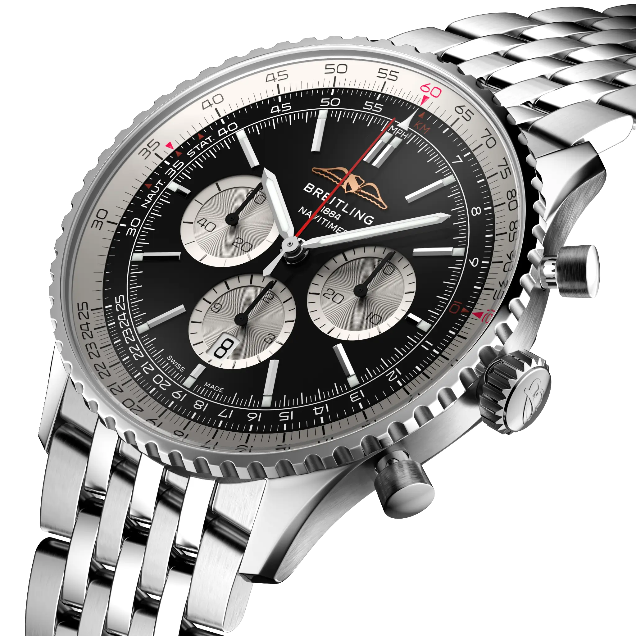 [2026 Mirror Grade]【Breitling  Navitimer B01 Chronograph 46 AB0137211B1A1