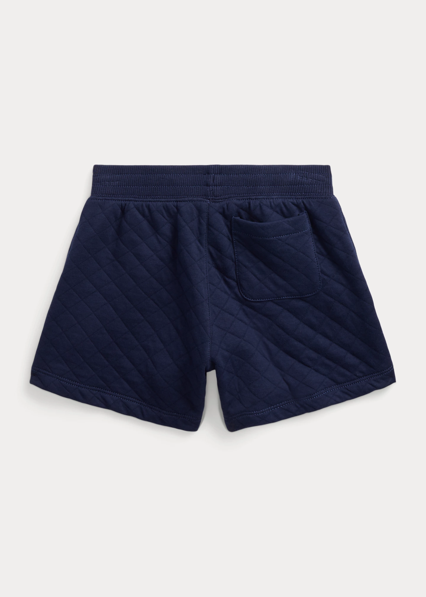 Quilted Cotton-Blend Short
