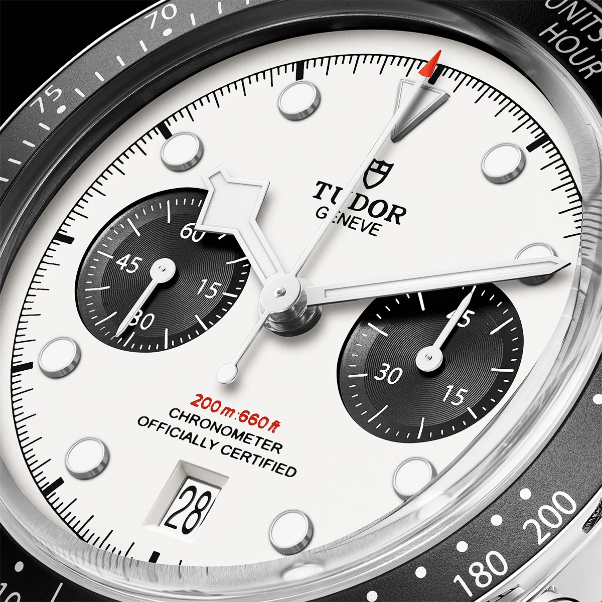 [2026 Mirror Grade]TUDOR Black Bay Chrono 41mm Opaline/Black Dial Men's Automatic Bracelet Watch M79360N-0002