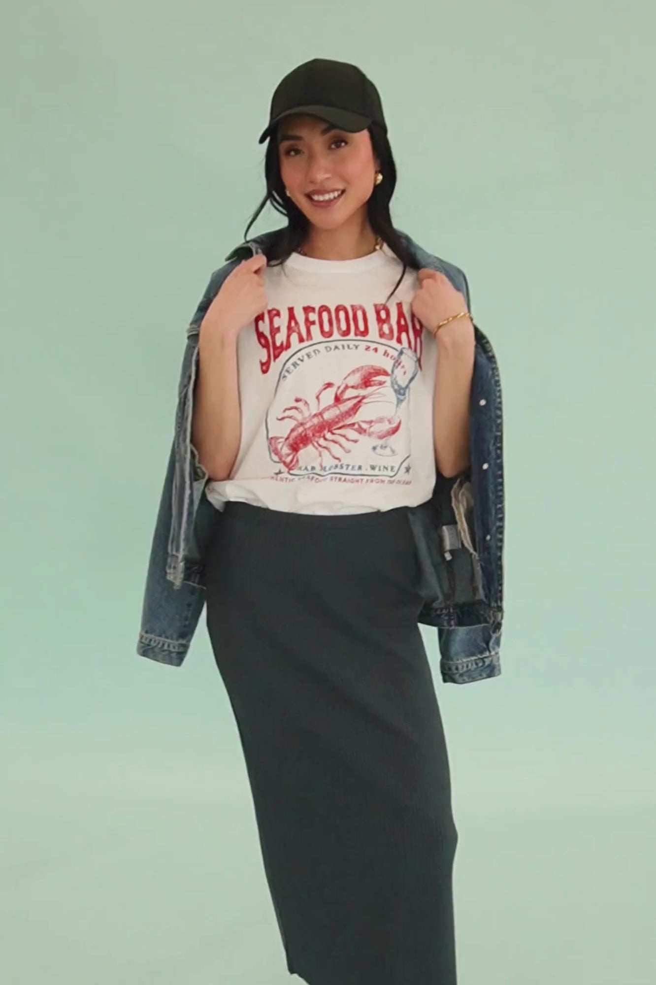 ‌Breeze Loom Long line Tee
