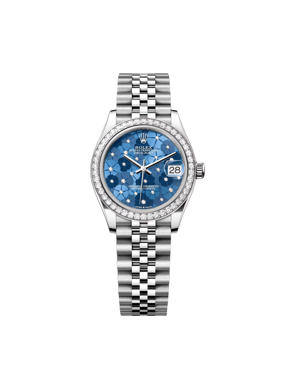 [2026 Mirror Grade]RLX Datejust m278384RBR-0039/0040 Azzurro Blue 31mm Dial Oyster Watch
