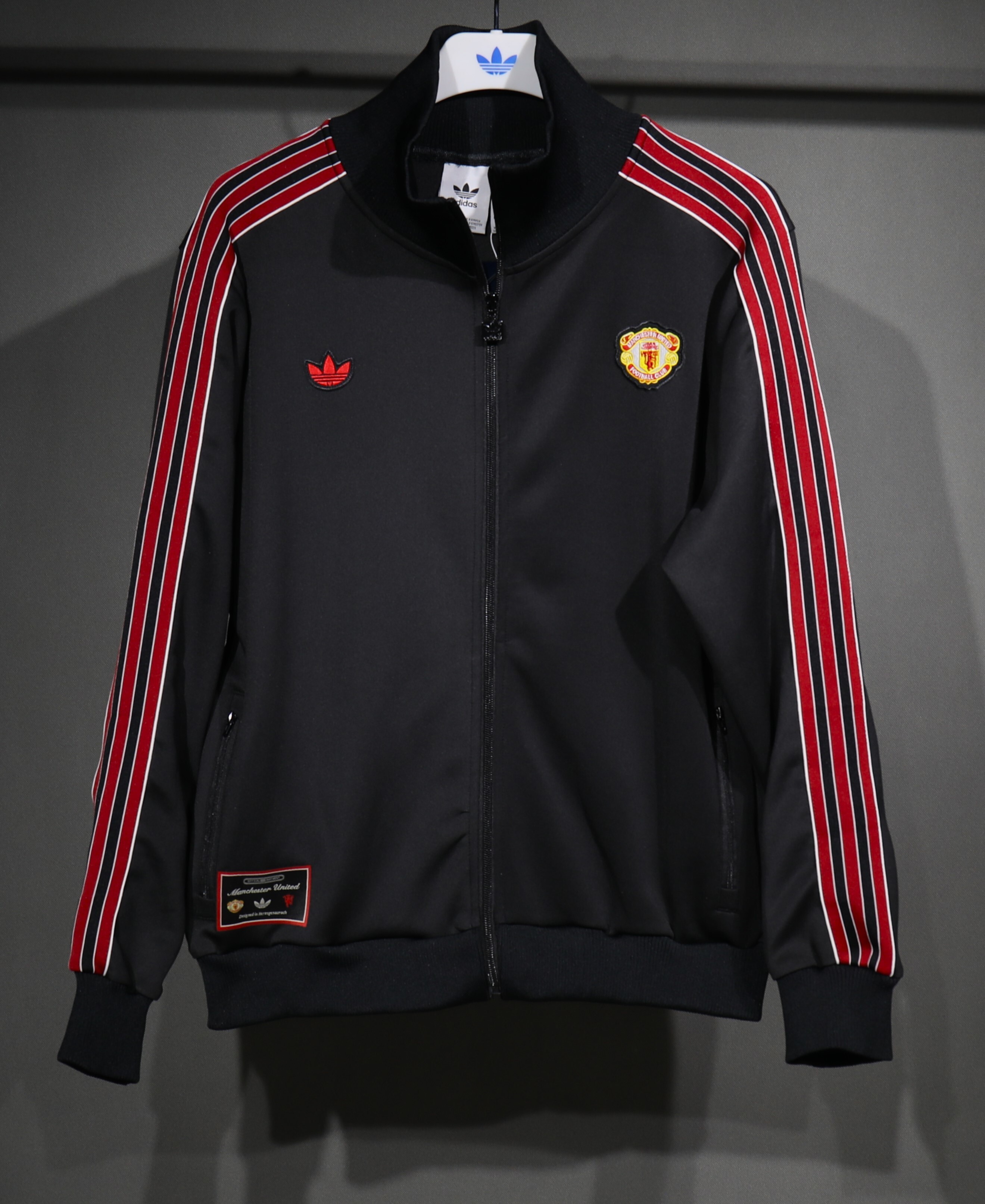 Manchester United Terrace Icons Training Kit (Jacket+Pants) Black 2025/26