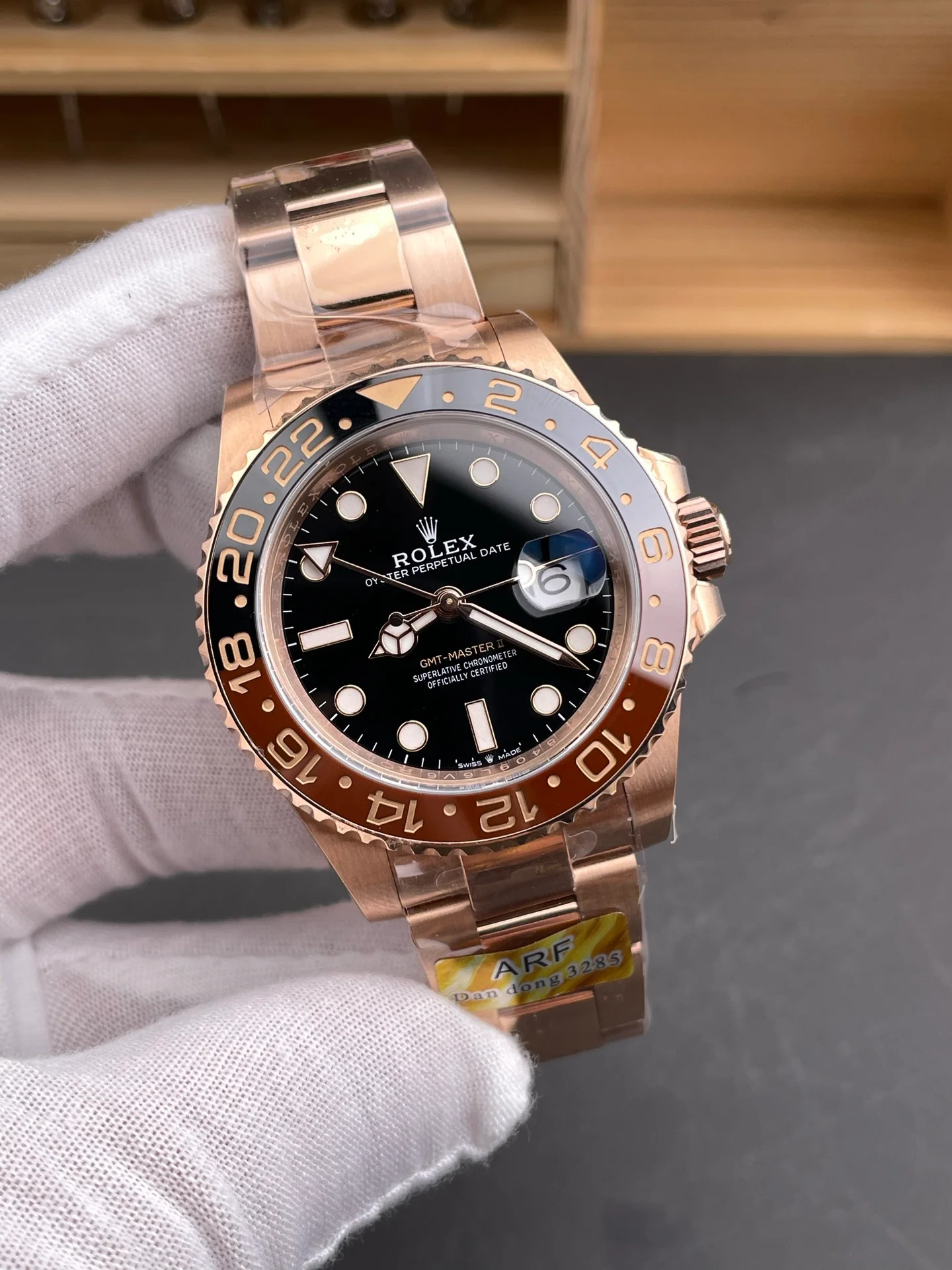 GMT Rootbeer Bezel