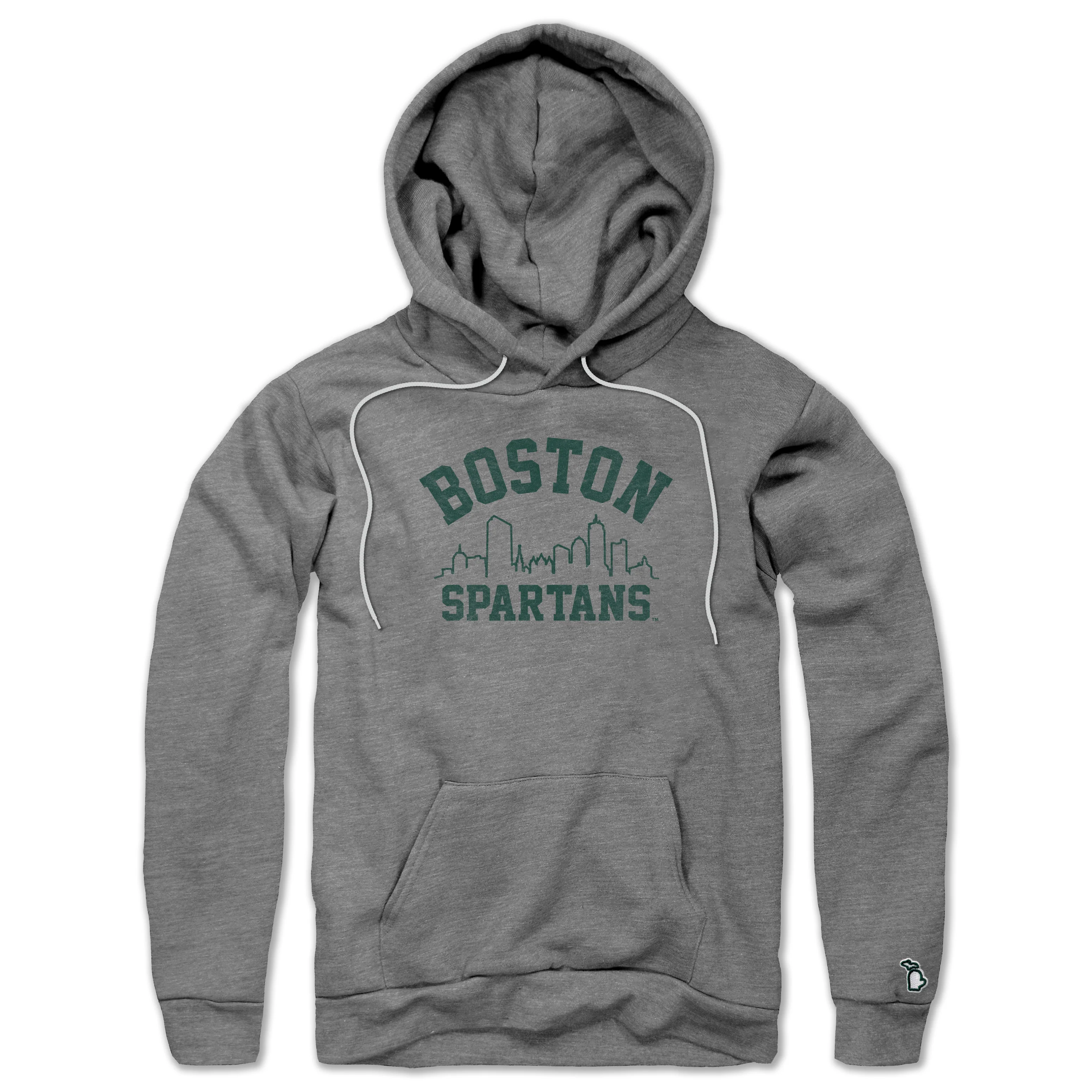 MSU - BOSTON SPARTANS SKYLINE ALL-SEASON HOODIE (UNISEX)