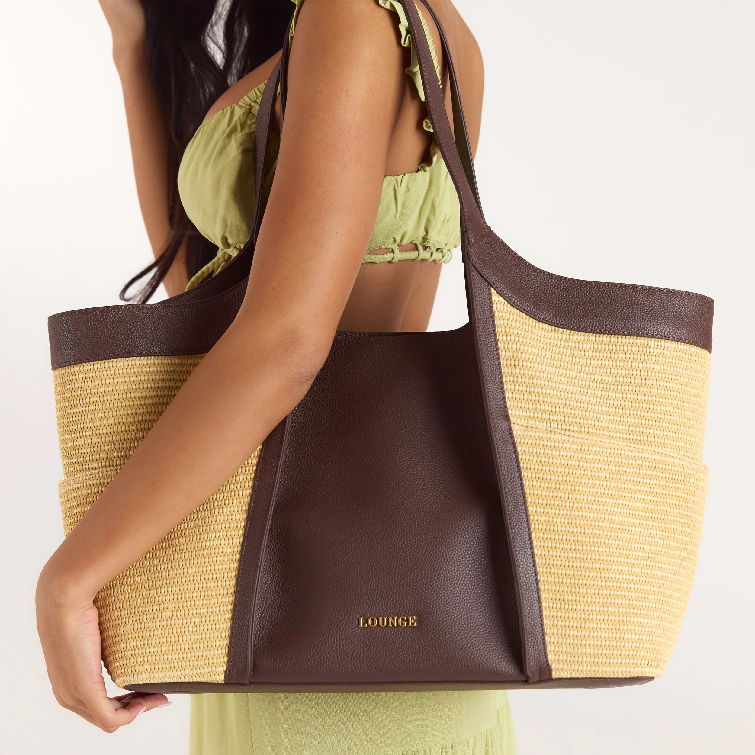 Romy Tote Bag - Chocolate