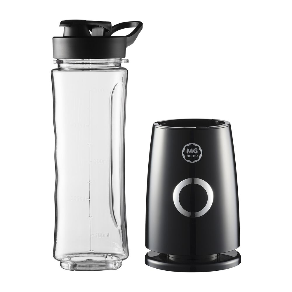MG HOME Blender fitness MG Home, 260 W, z bidonem 0,5 l, czarny