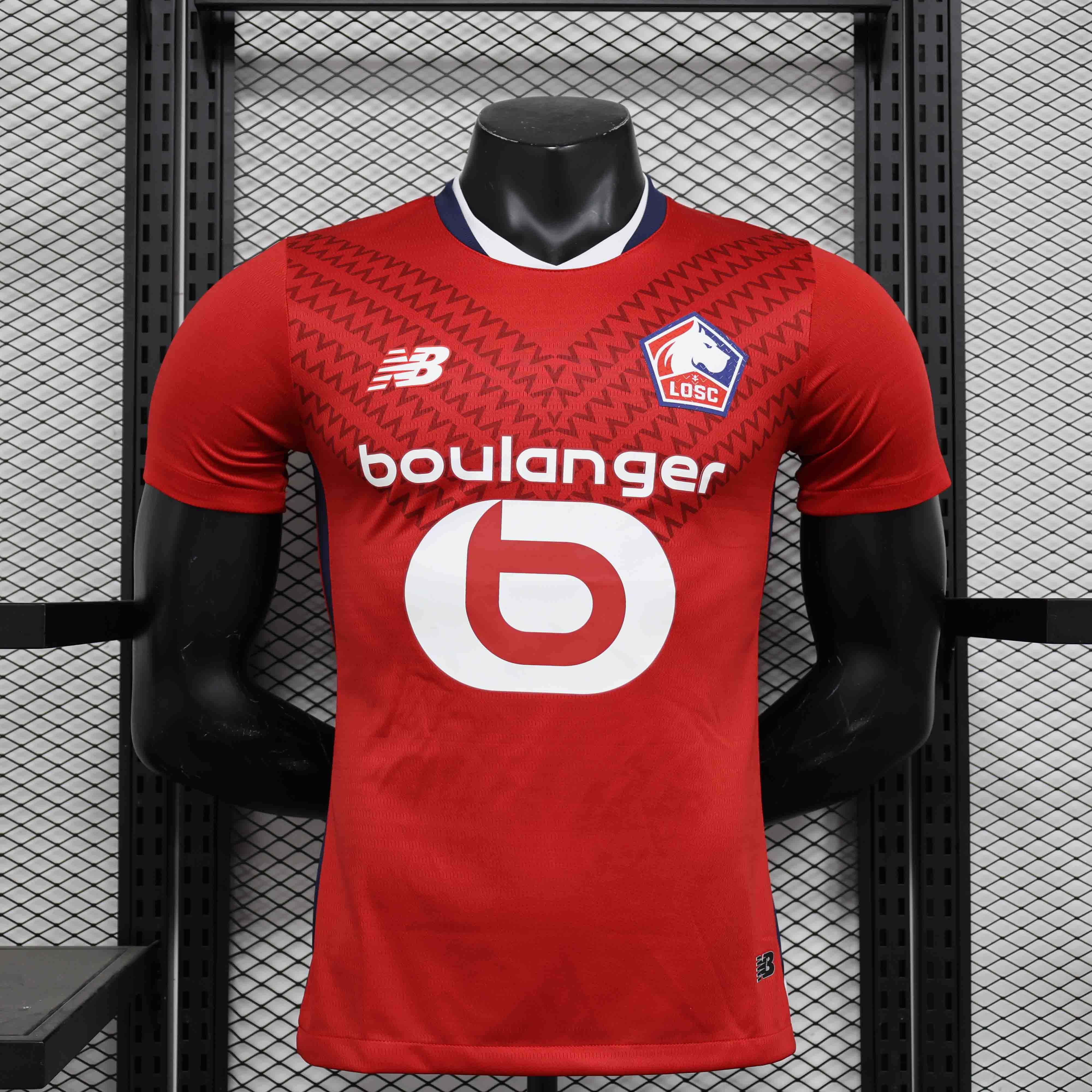 Lille OSC Authentic Soccer Jersey Home Shirt 2024/25