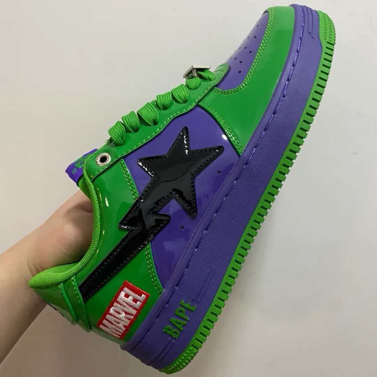 Marvel × A BATHING APE BAPE STA Low 