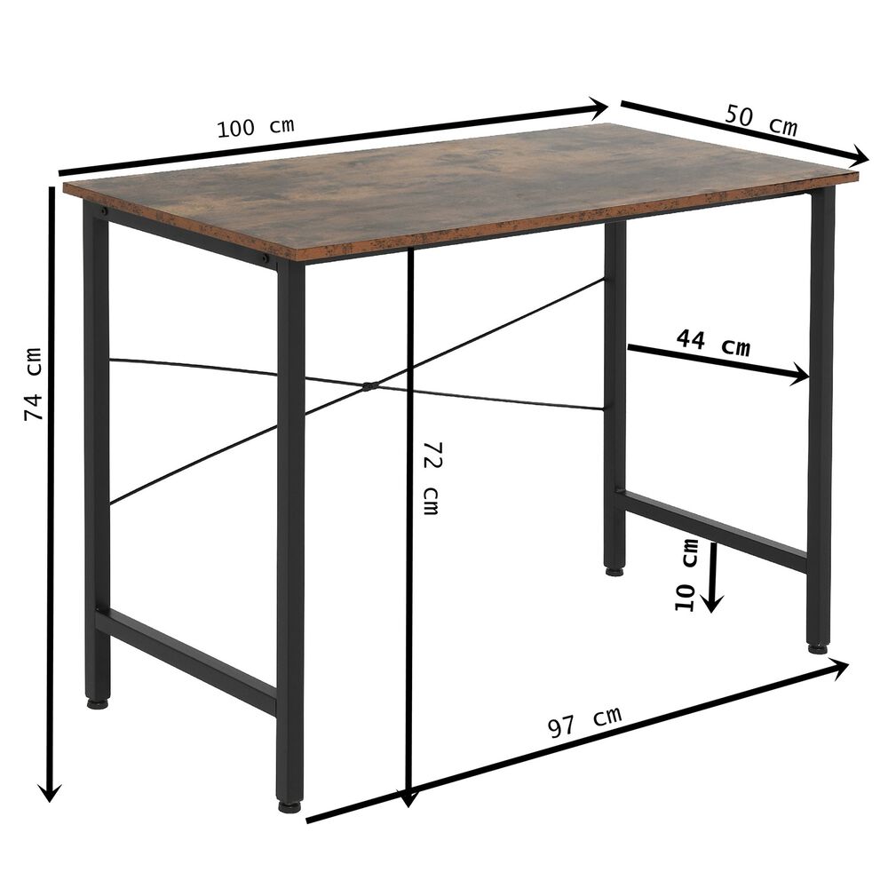 OTE Biurko loft 100 x 50 x 76 cm OTE, melamina