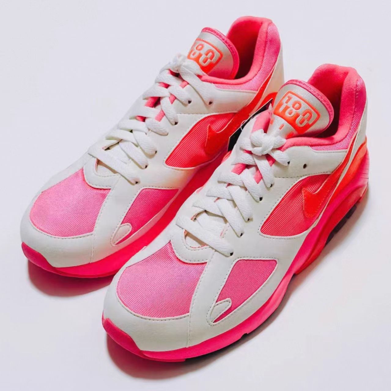Comme des Garçons x Nike Air Max 180 White/Pink