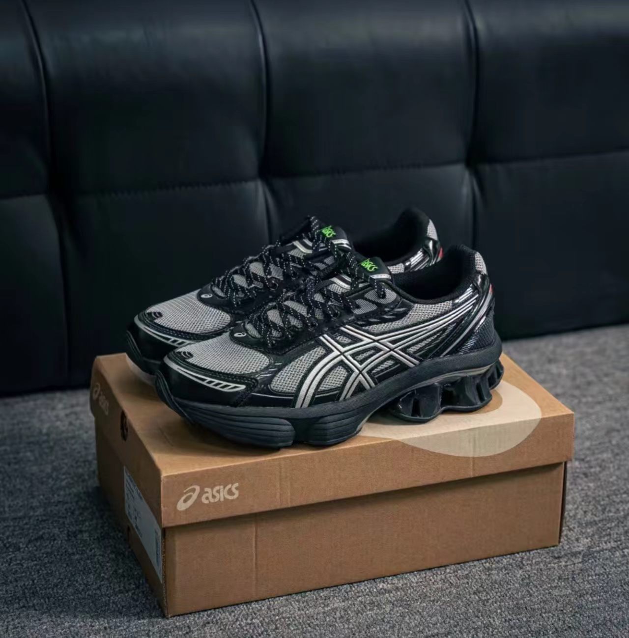 ASICS Gel-Quantum Kinetic Grey Silver Black