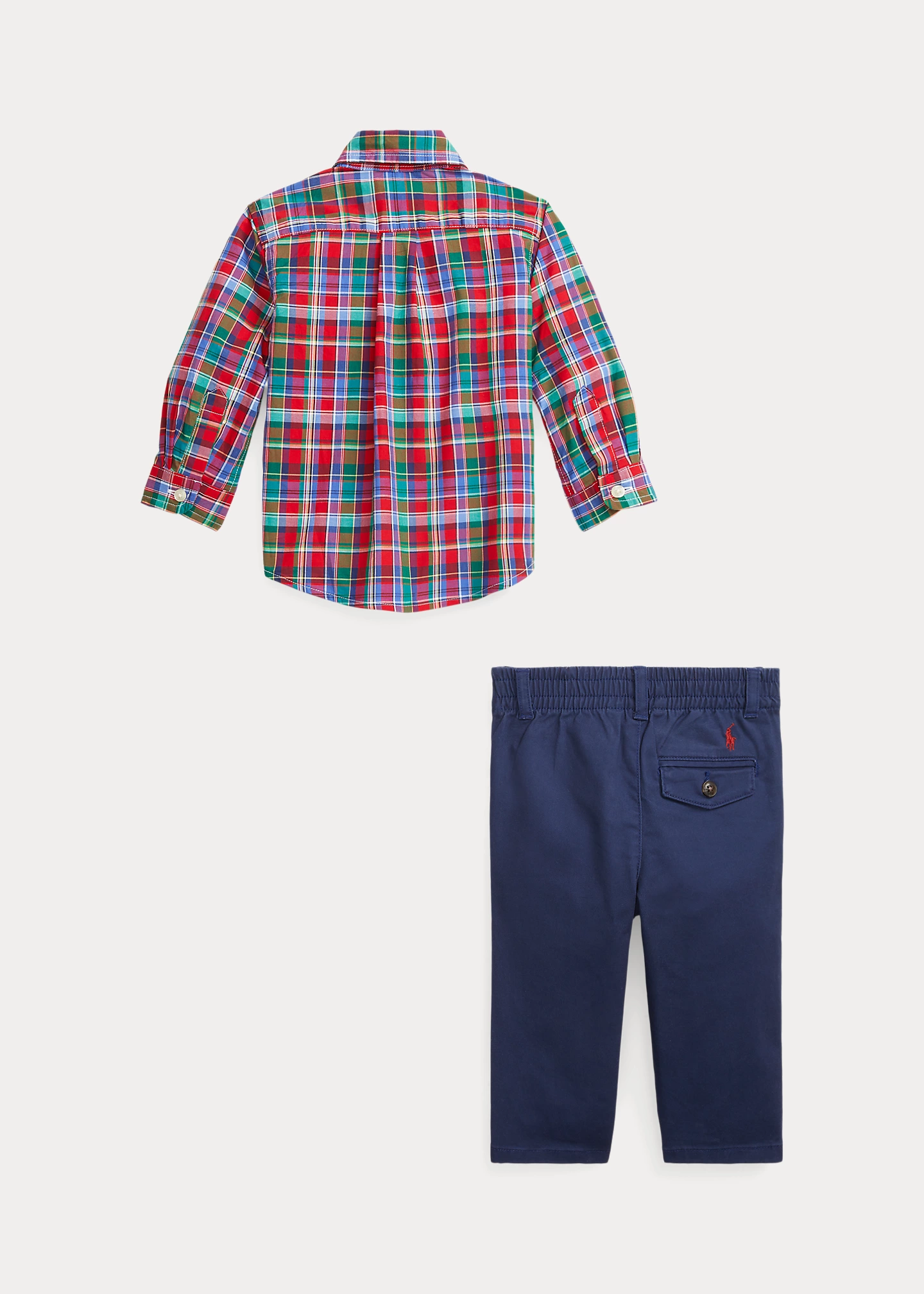 Plaid Cotton Shirt & Flex Abrasion Pant