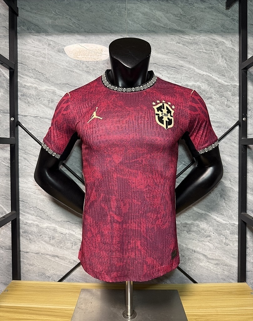 Brazil Authentic Soccer Jersey Third Away Shirt World Cup 2026