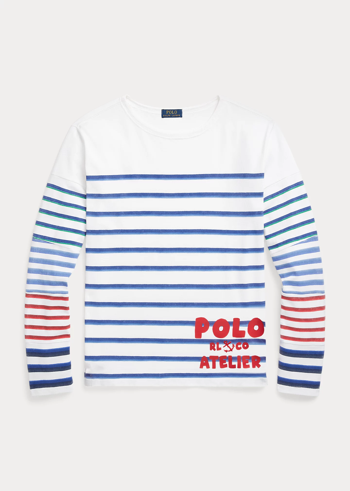 Classic Fit Striped Jersey T-Shirt