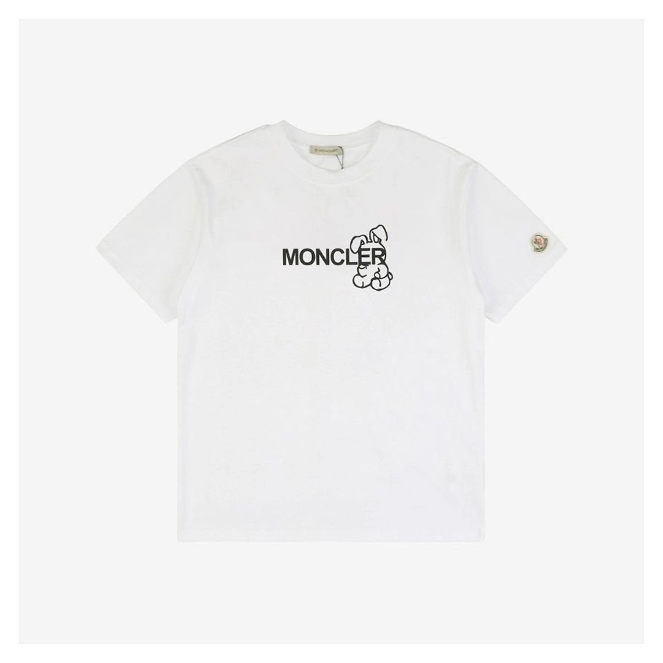 Mxxcler X Fragment Bunny Print T-Shirt (Black/White)