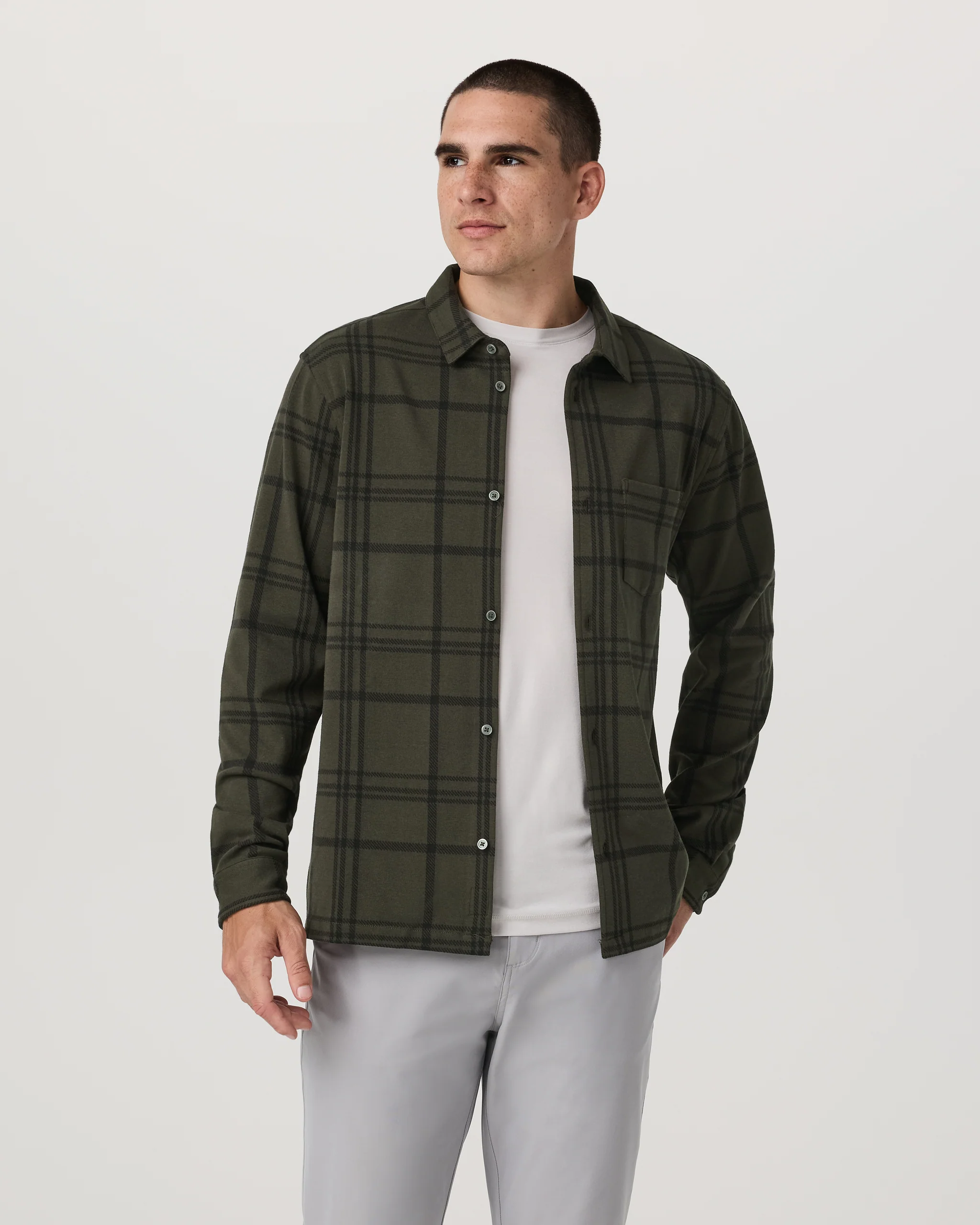 Seaview Plaid Button Down Shirt