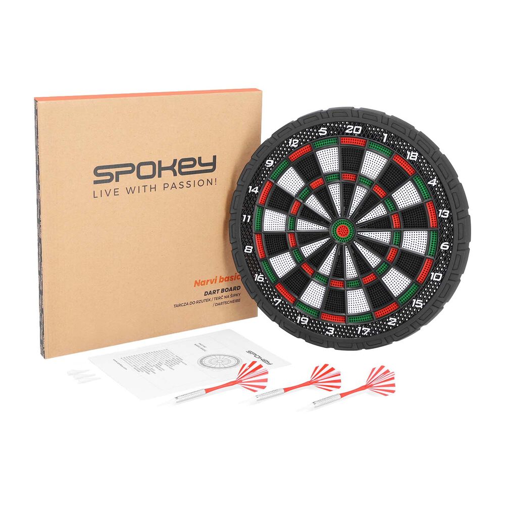 SPOKEY Tarcza do rzutek Spokey Narvi Basic, 3 rzutki
