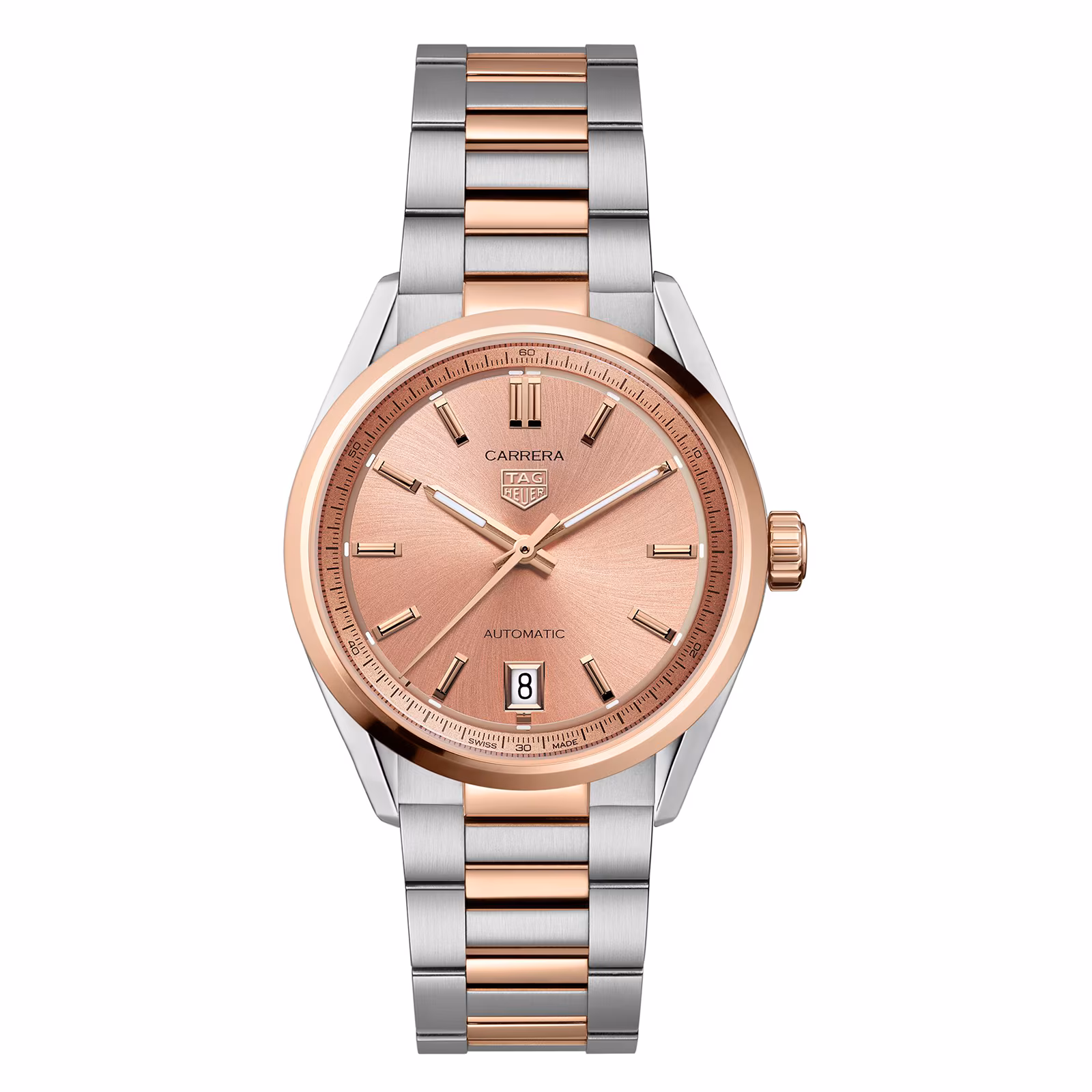 [2026 Mirror Grade]TAG Heuer Carrera Date 36mm Ladies Watch Rose Gold WBN2350.BD0000
