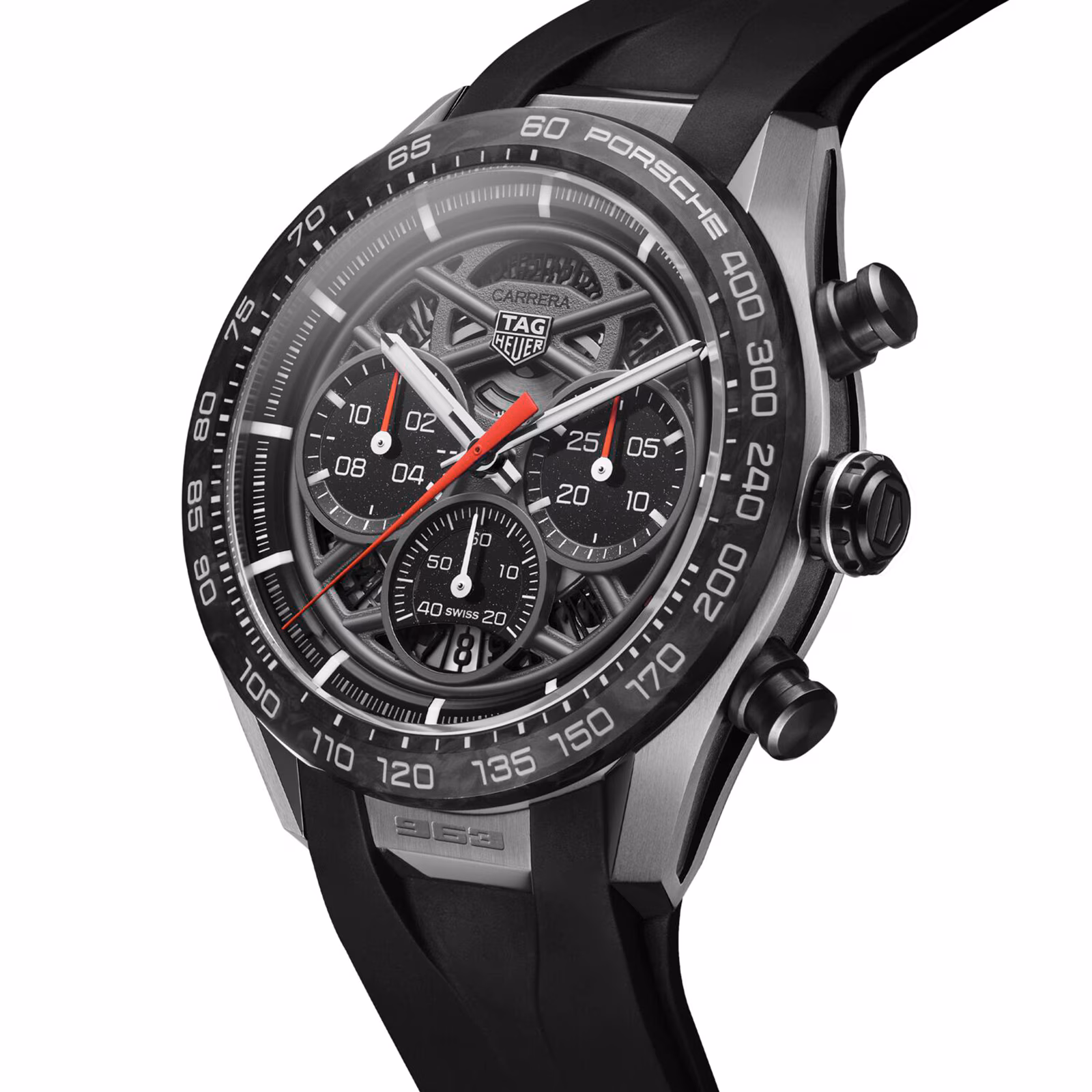 [2026 Mirror Grade]TAG Heuer Carrera Porsche Limited Edition 44mm Mens Watch Skeleton CBU2010.FT6267