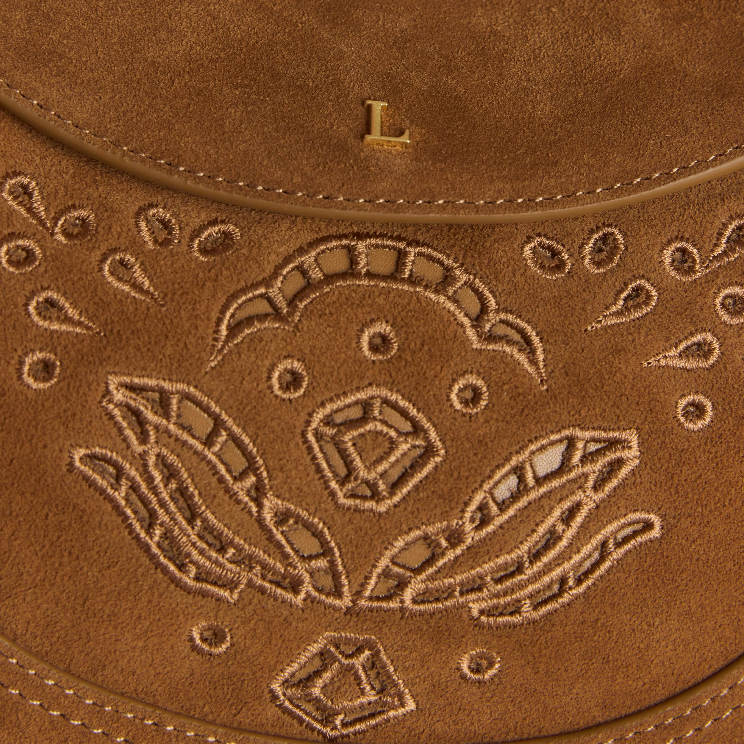 Talia Saddle Bag - Brown