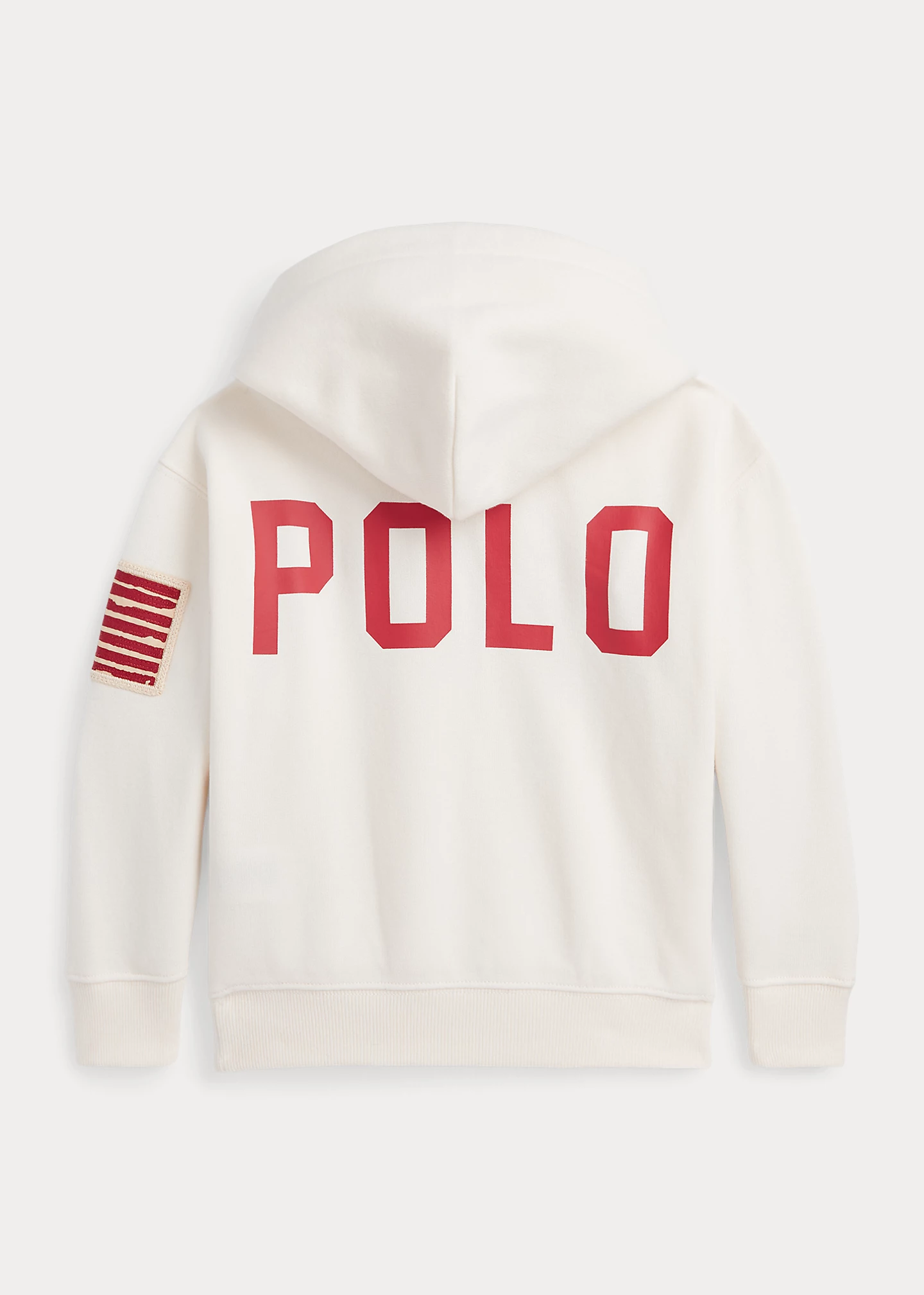 Flag & Logo Fleece Hoodie