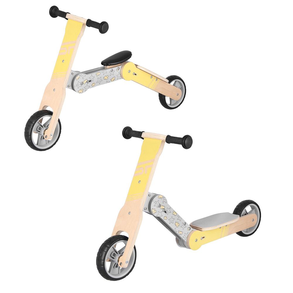SPOKEY Rowerek biegowy 8” WOO-RIDE MULTI, żółty