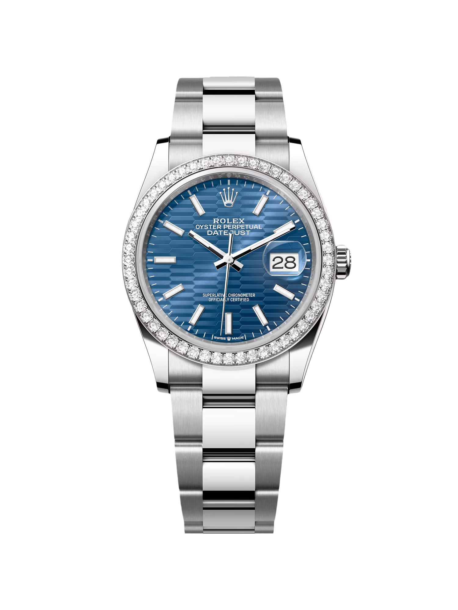 [2026 Mirror Grade]RLX  Datejust 36mm 126284 Blue Dial Jubilee Bracelet