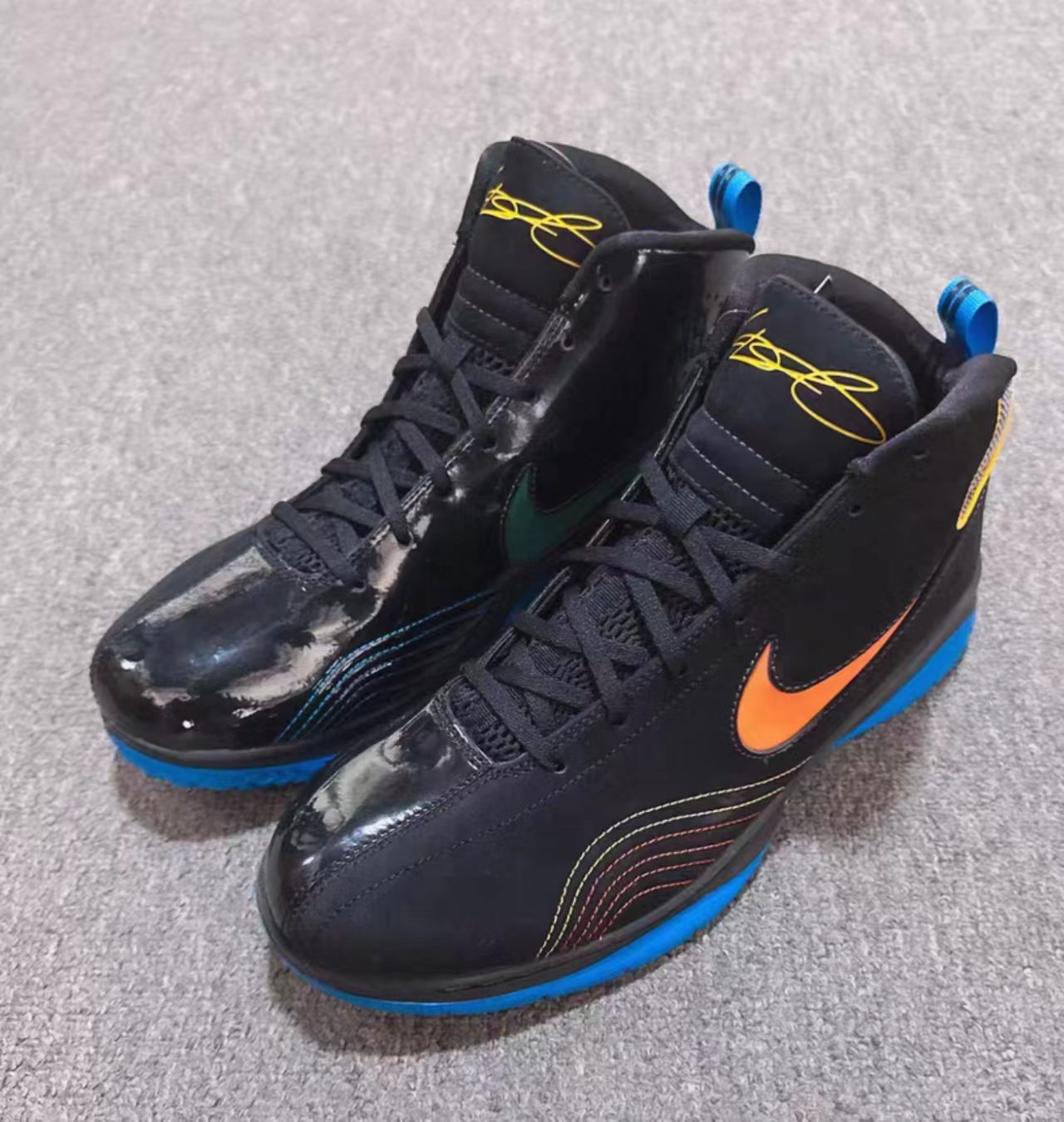Nike KD 1 Black Orange Blue