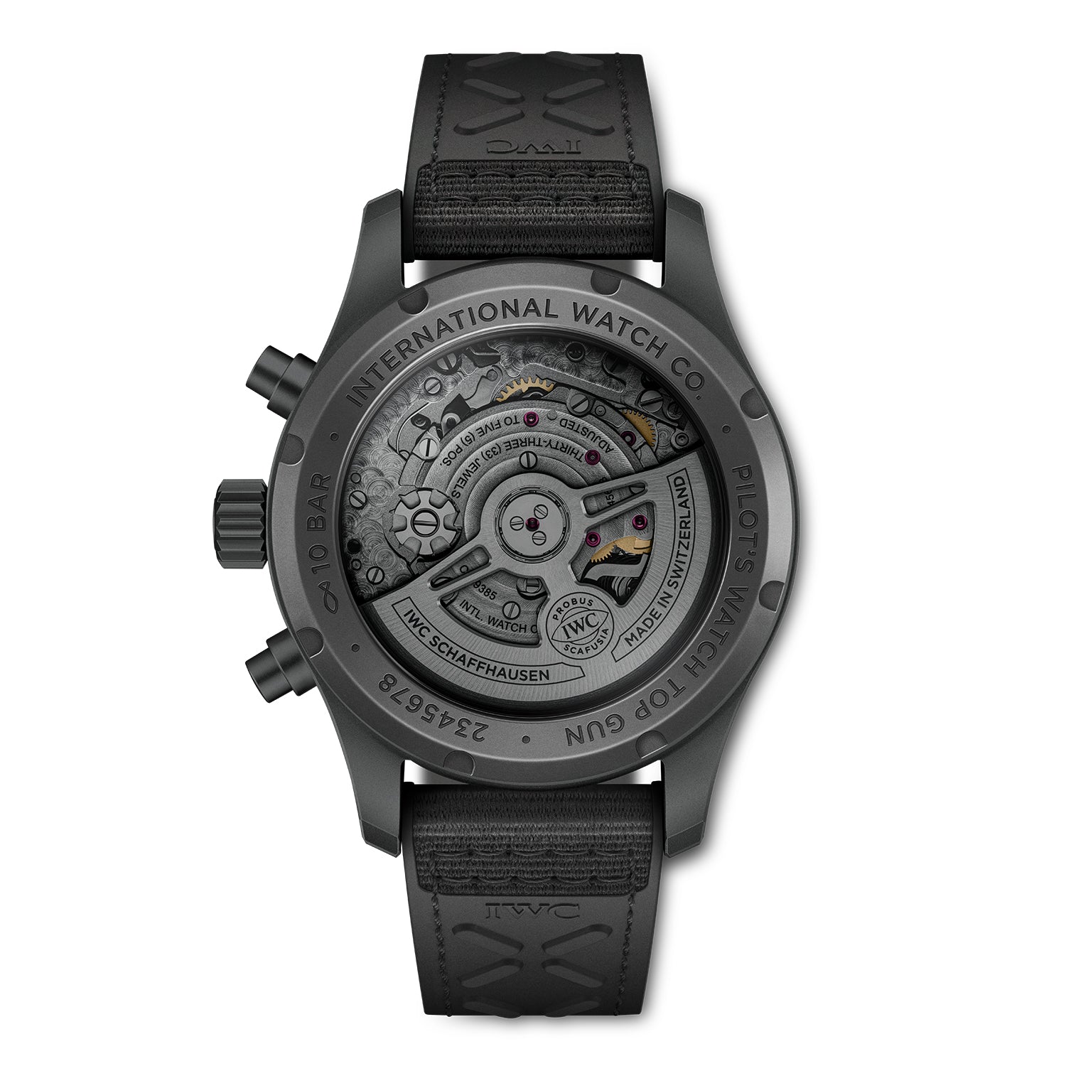 [2026 Mirror Grade]IWC-Pilot's Watch Chronograph 41 TOP GUN Ceratanium (IW388106)