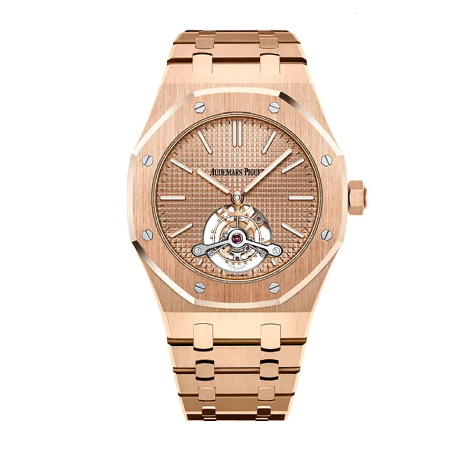 [2026 Mirror Grade]Audemars piguet Royal Oak Selfwinding Rose Gold Tourbillon 41MM Watch