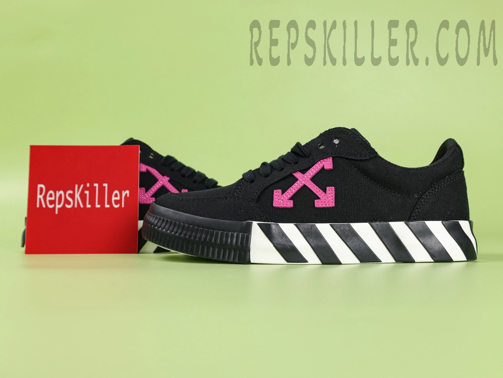 Off-White Vulc Sneaker 'Black Fuchsia'