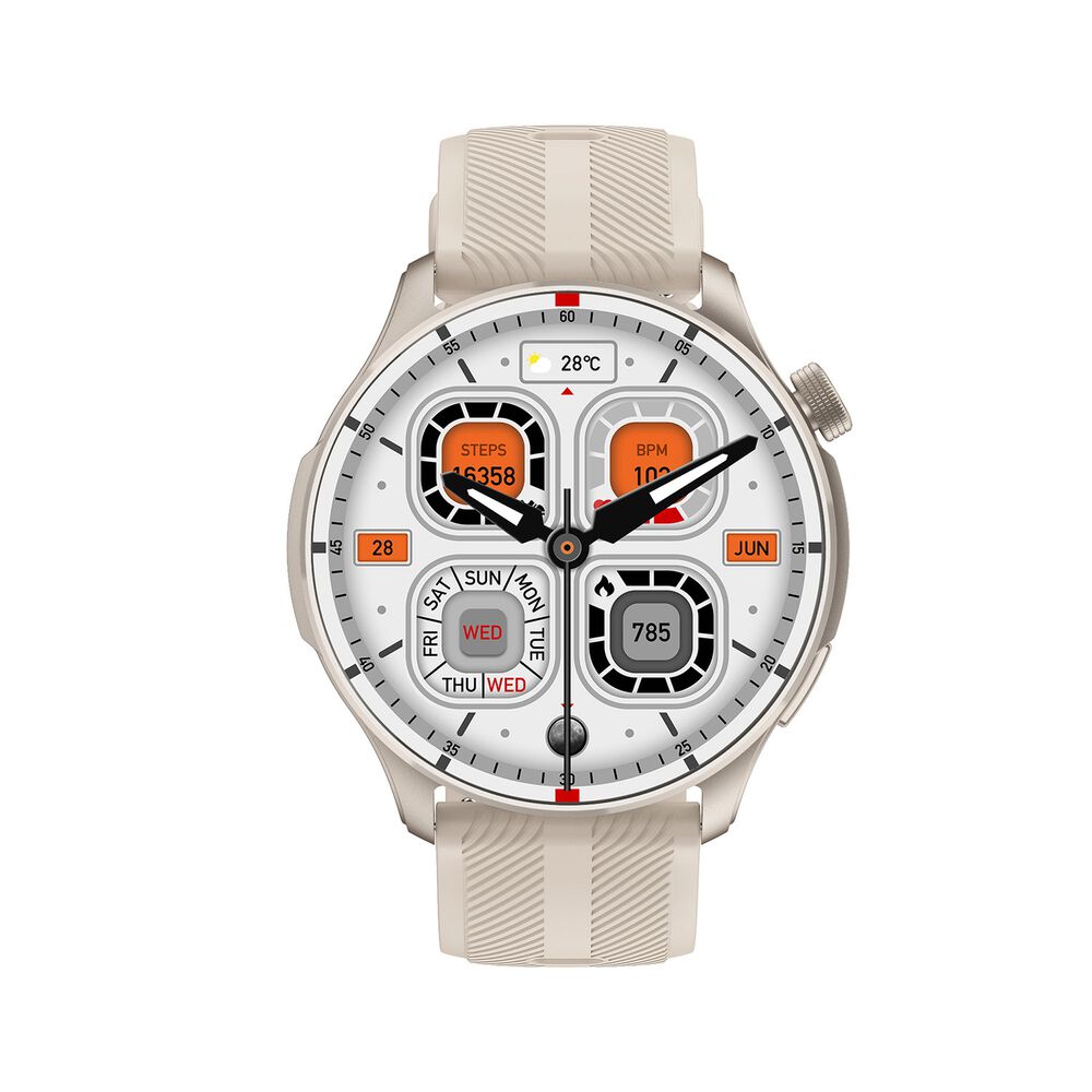 TRACER Smartwatch Tracer SM7 Astral Starlight, AMOLED, beżowy