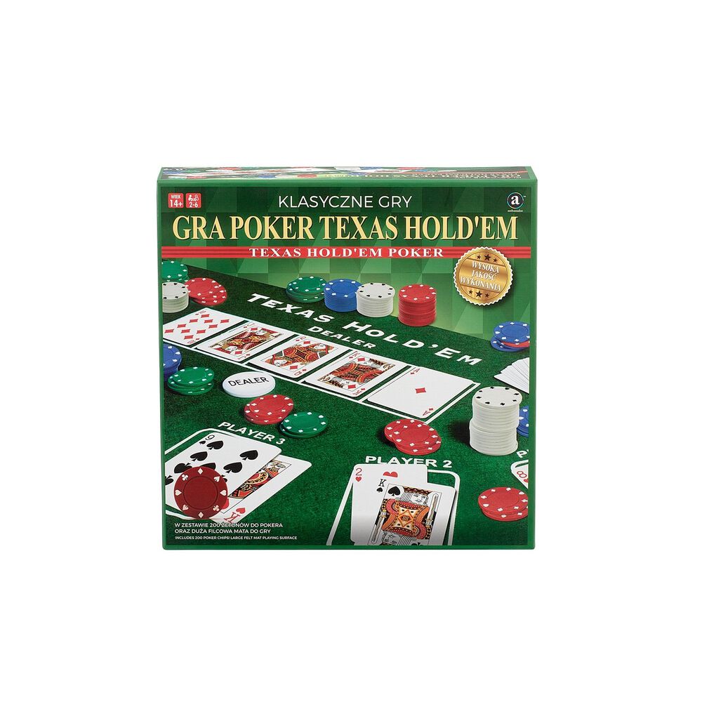 AMBASSADOR Gra planszowa poker, klasyczne gry