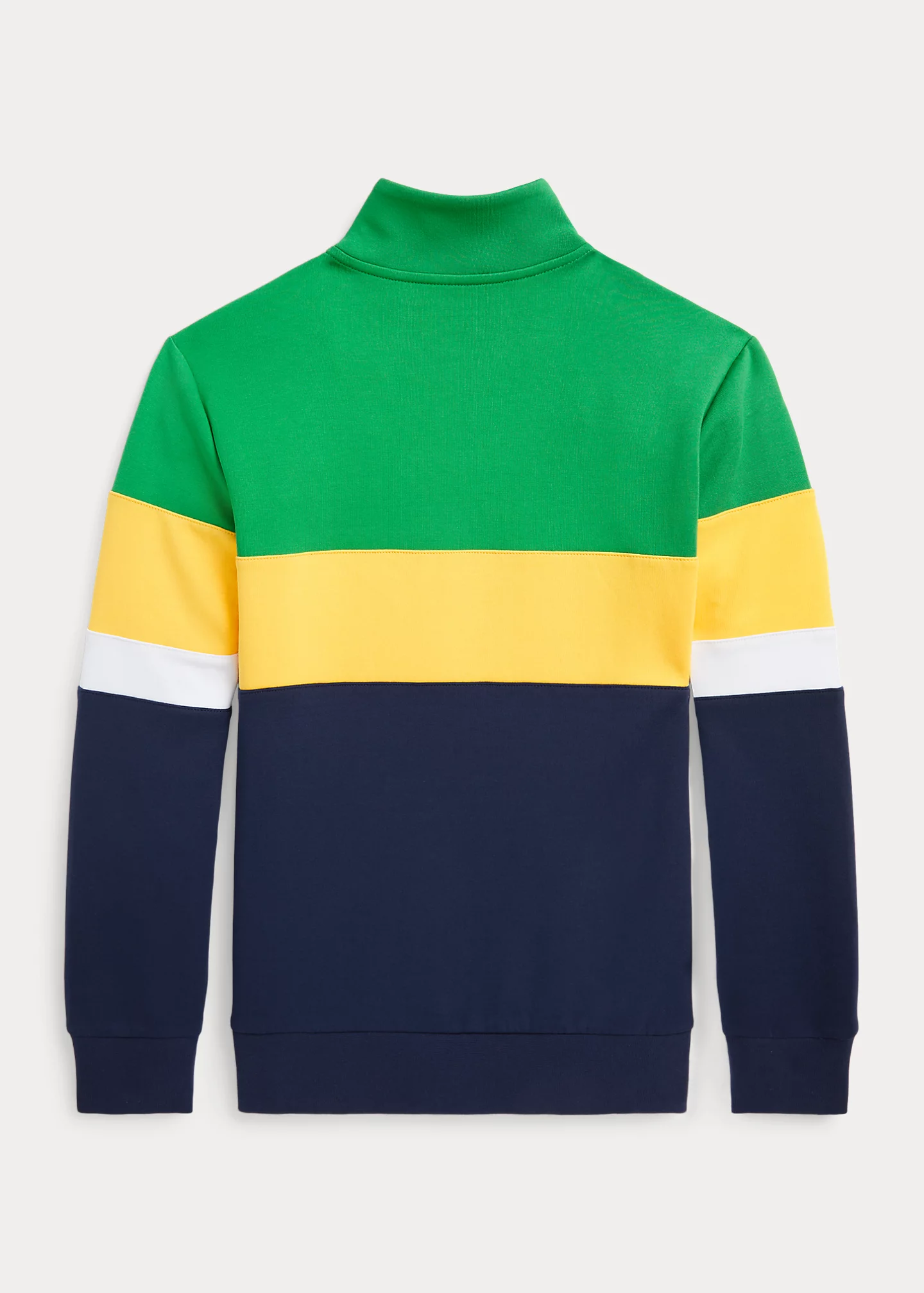 Double-Knit Quarter-Zip Sweatshirt