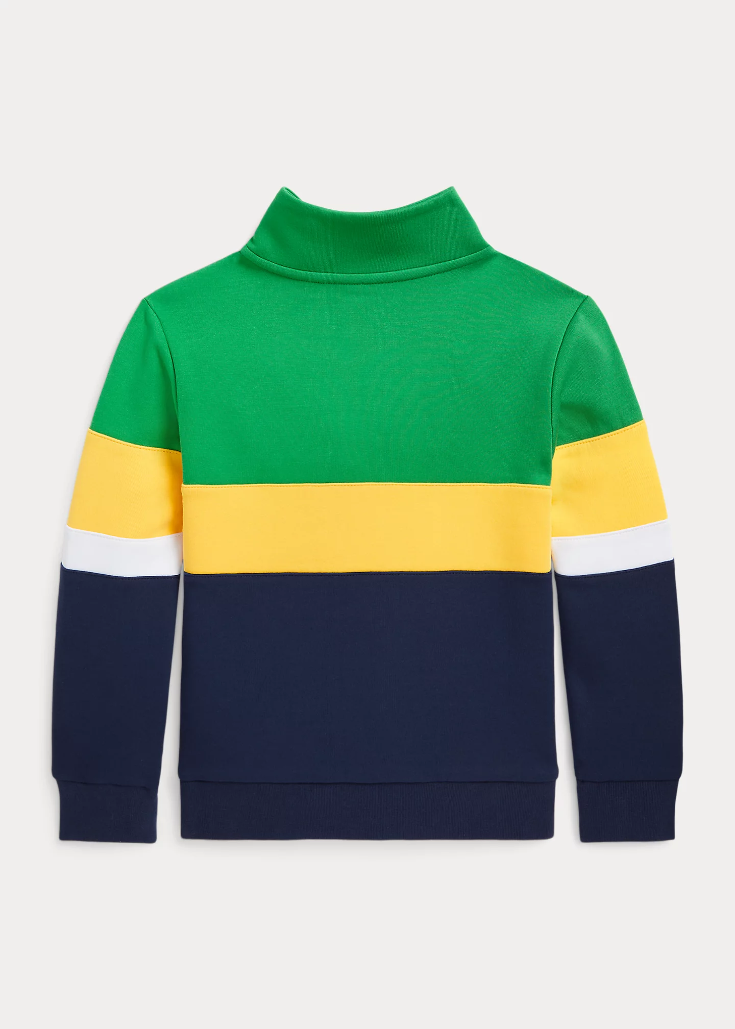 Double-Knit Quarter-Zip Sweatshirt