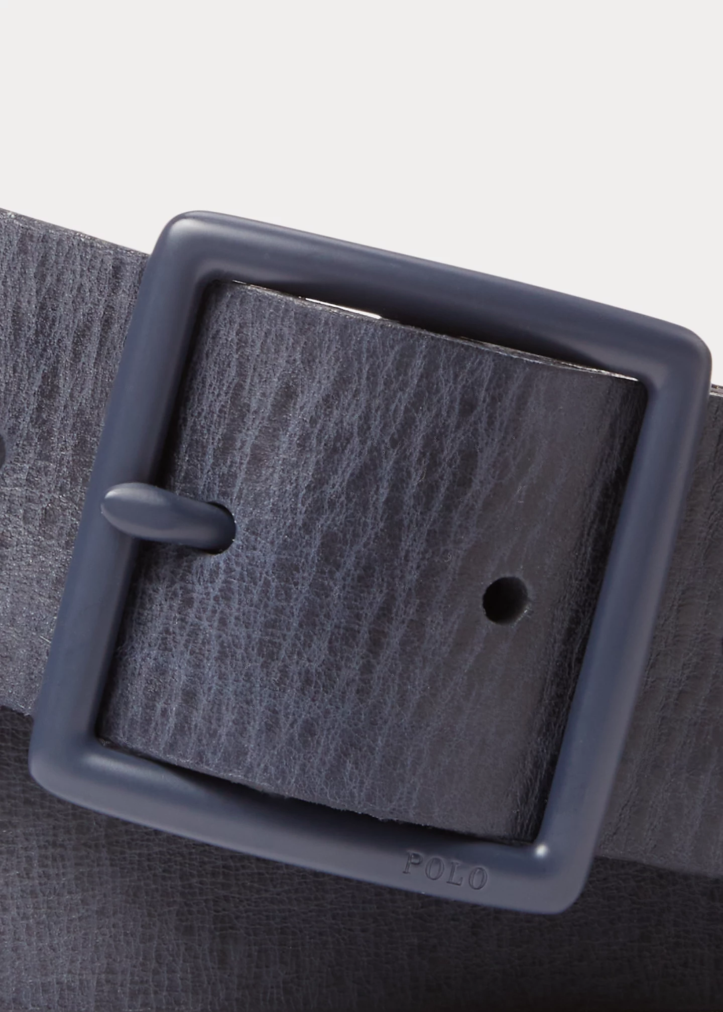 Waxed Leather Belt
