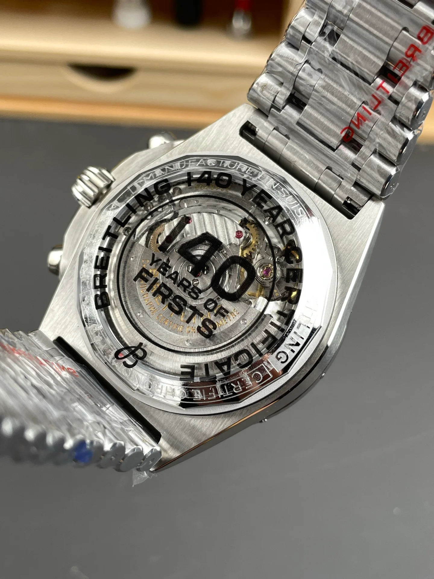 Chronomat B01 Ice Blue Dial